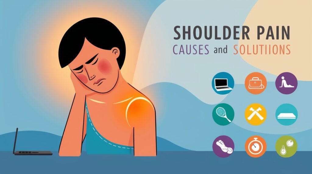 Shoulder pain causes and solutions!