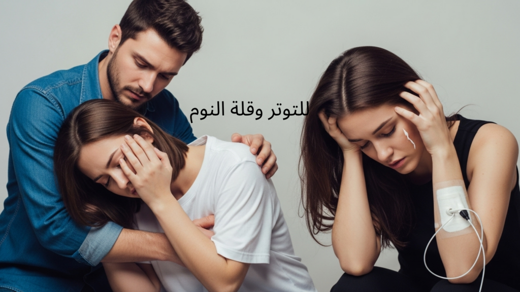للتوتر وقلة النوم